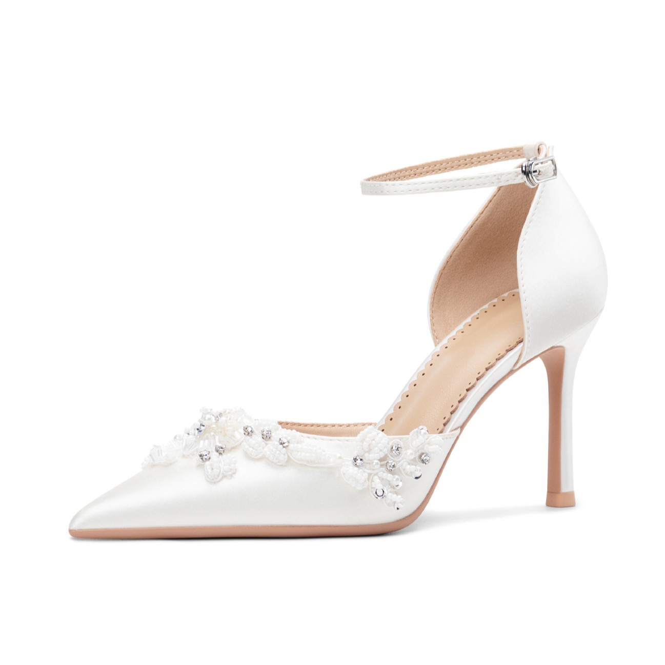 Casual Sandal Leather - Handmade Pearl High Heels 2026 New