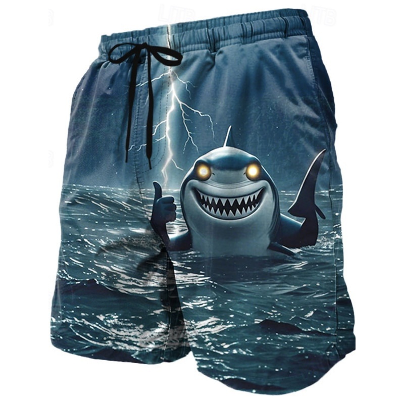 3D Printed Cool Fish Shark Sho - Trunks Board Surf recension och pris