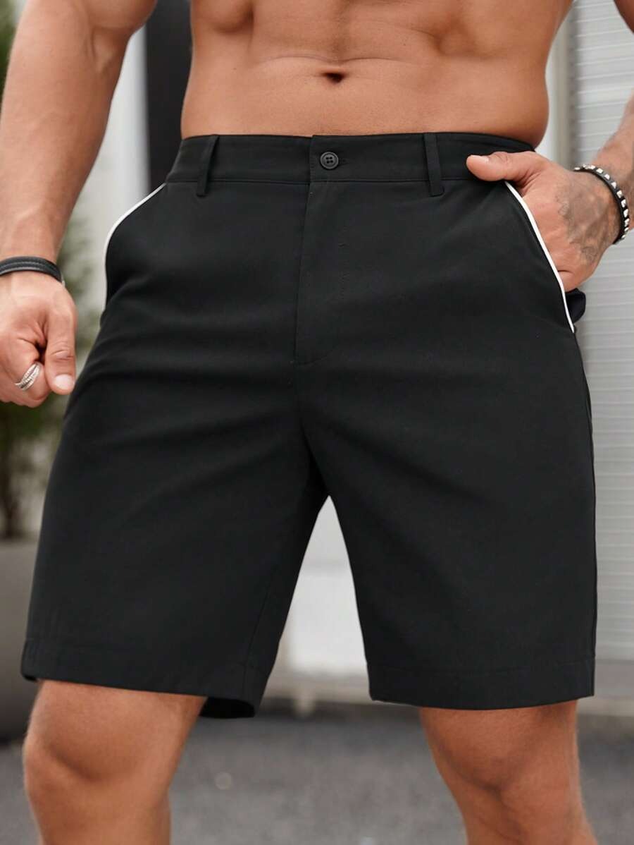Men Fashion Slim Fit Chino Sho - Shorts Chino Slim recension och pris