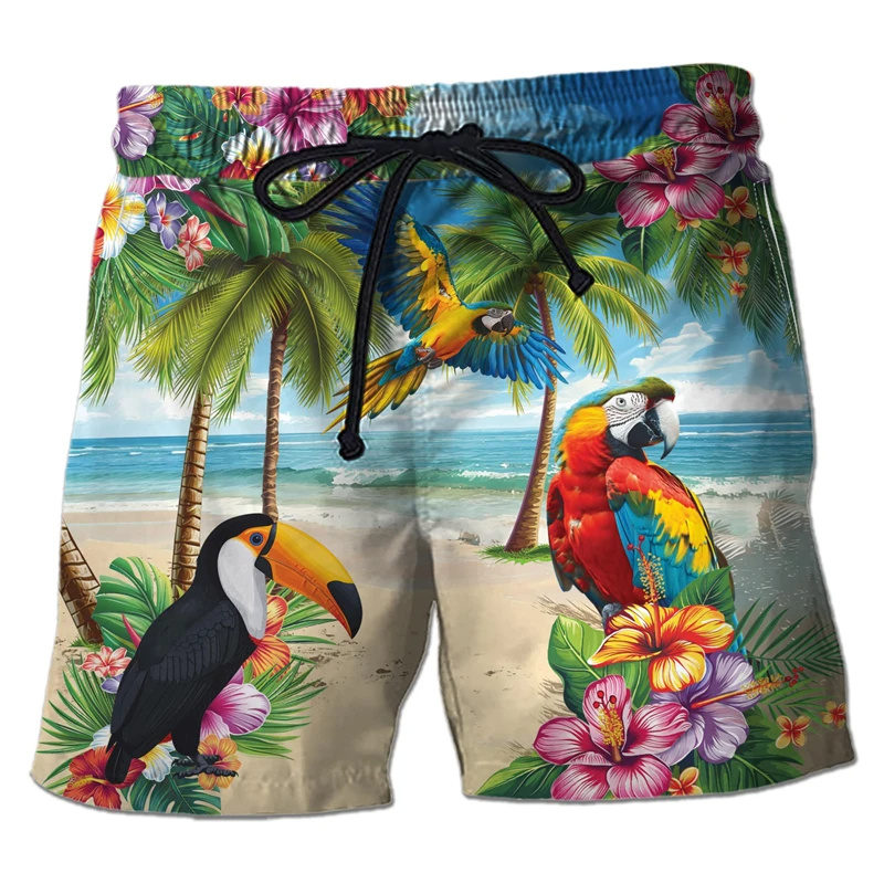 Parrot Toucan 3D Print Short P - Trunks Board Surf recension och pris