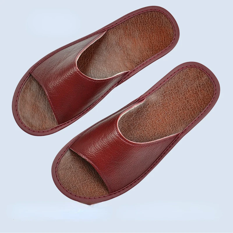 XIHAHA Summer Fashion Cowhide  - Flip Flop Leather Men recension och pris