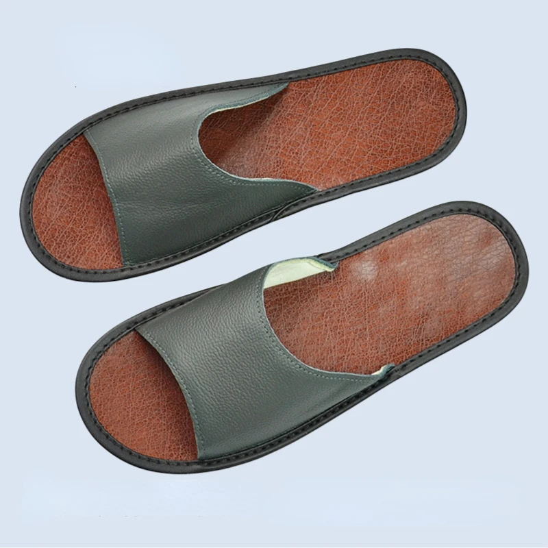 XIHAHA Summer Fashion Cowhide  - Flip Flop Leather Men recension och pris