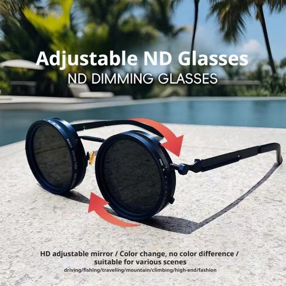 Adjustable ND Polarized Sungla - Sunglasses Aviator Polarized recension och pris