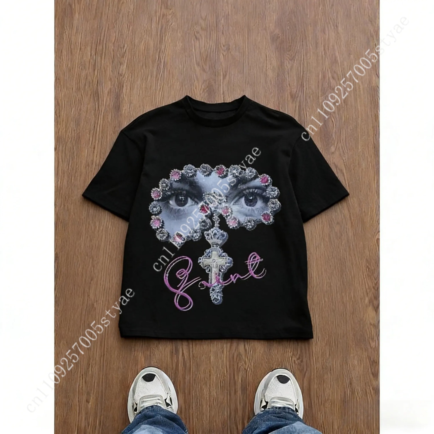 Men's Loose Fit Graphic Print  - Tee Graphic Print recension och pris