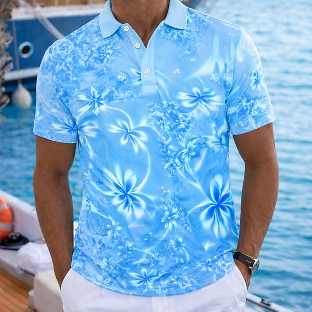 2026 Summer Resort‑Style Green - Resort Shirt Floral recension och pris