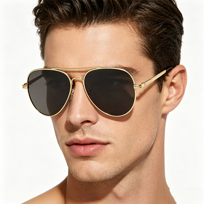 Classic Pilot Polarized Sungla - Sunglasses Aviator Polarized recension och pris