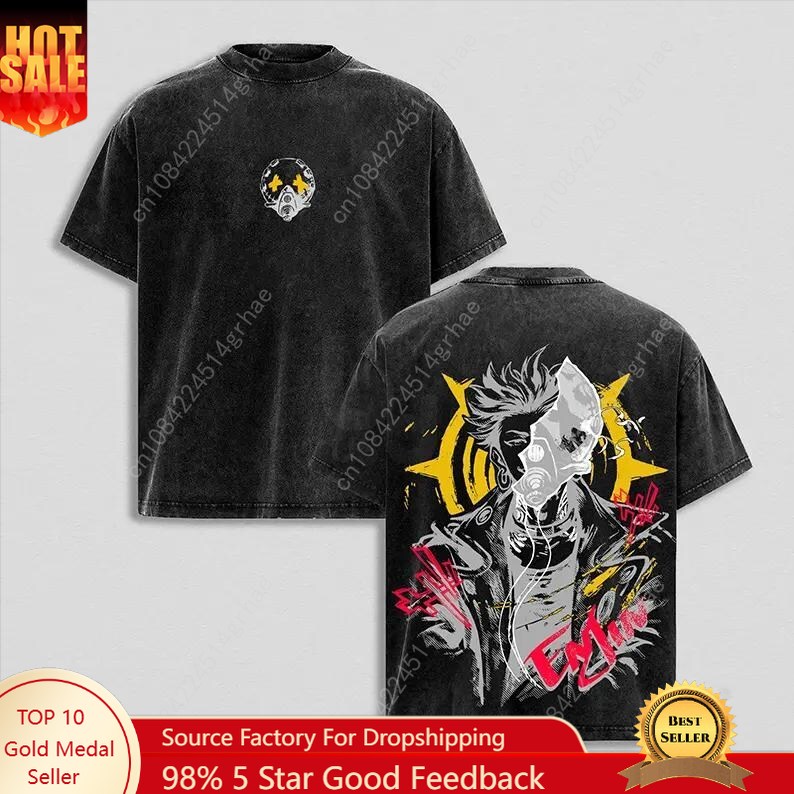 Gachiakuta Vintage Anime Washe - Tee Graphic Print recension och pris