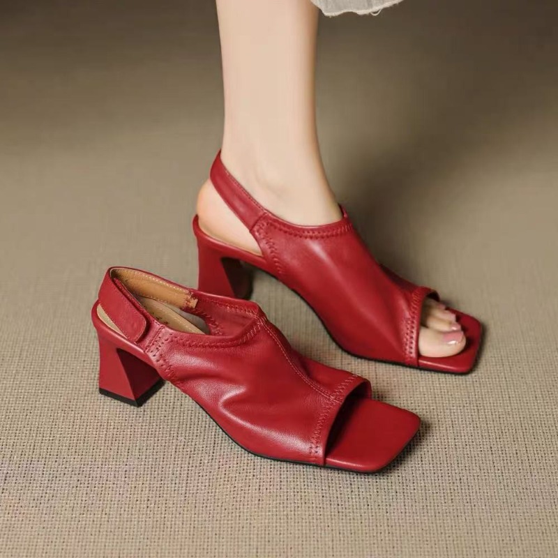 French Style Ultra Soft Leathe - Casual Sandal Leather recension och pris